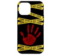 CSI - Crime Scene, Forensic Science, Police - Red Handprint Case for iPhone 12 Pro Max