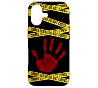 CSI - Crime Scene, Forensic Science, Police - Red Handprint Case for iPhone 17