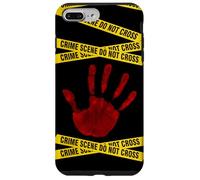CSI - Crime Scene, Forensic Science, Police - Red Handprint Case for iPhone 7 Plus/8 Plus
