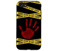 CSI - Crime Scene, Forensic Science, Police - Red Handprint Case for iPhone SE (2020) / 7/8