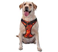 CSIVKEJ Dog Leash Vest,No-Pull Dog Leash For Medium, Small And Large Dogs, Reflective Anti-Choking Pet Oxford Vest With Easy Control Handle For Training Or Walking.
