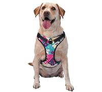 CSIVKEJ Dog Leash Vest,No-Pull Dog Leash For Medium, Small And Large Dogs, Reflective Anti-Choking Pet Oxford Vest With Easy Control Handle For Training Or Walking.