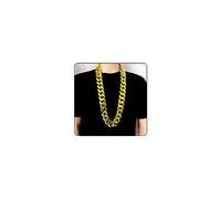 CSIYANJRY99 Plastic Chunky Gold Necklace for Men Women Fake Gold Chain 80s 90s Rapper Punk Hip Hop Necklace Costume Jewelry Accessory (35 * 1.38 Inches), 3 inches x 4 inches x 0.2 inches, Plastic, No