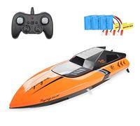 CSJ C168 2.4GHz Remote Control Boat High Low Speed Waterproof RC Boat Toy for Lake Pool Sea Gift for Kids Boys Girls