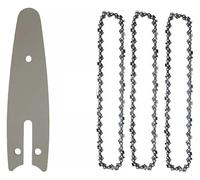 cskky 4/6/8/10 Inch 1/4 Chainsaw Guide Portable Electric Mini Chainsaw Logging Saw Blade Pruning Chain Accessories .oth