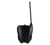 cskky Front Plastic Number Plate Cover Fairing Compatible With CRF70 90 110 150 Dirt Pit Bike Motocross Front Number Plate(Black)