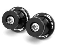 cskky Swingarm Spools Sliders Stand Screws CNC Motorcycle Accessories M8 Bolts Compatible with S1000R S1000RR 2009-2023 S1000XR 2014-2020(S1000r Black)