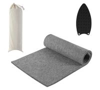 Cskunxia Wool Pressing Mat for Quilting, 24" X 17" Portable Wool Ironing Mat, Quilting Ironing Pad for Quilter, Sewing, Quilting Supplies（61 * 43 cm）