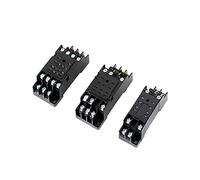 CSKWLLNBC 5/10Pcs Power Relay Socket Base PTF08A PYF11A PYF14A 8/11/14Pins for MY2NJ MY3NJ MY4NJ Electromagnetic Din Rail