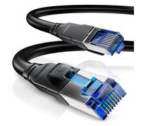 CSL - 2 m CAT 8.1 Network Cable 40 Gbits - LAN Cable Patch Cable Data Cable - CAT 8 High Speed Gigabit Ethernet Cable - 40000 Mbits Fibre Optic Speed - S/FTP PIMF Shielding RJ45 Connector