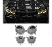 CSL 3 Series G20 Laser Headlight Yellow Lemon Angel Eyes DRL Boards For 2019 2020 BMW G21 320i 330i M340I Amber Daytime Light USA Version
