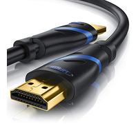 CSL - 8k HDMI Cable 2.1 3 m Metre - 8K @ 60Hz / 120Hz - 4K @ 240Hz - 48 Gbit/s - HDMI 2.1 2.0a 2.0b - 3D - High Speed Ethernet - HDTV - UHD II - Dynamic HDR-10+ - eARC - Variable Refresh Rate VRR