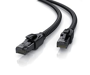 CSL - CAT 8 Ethernet Cable - 40 gb Network Cable - High Speed Patch Cable with RJ45 - CAT8 Lan Cable - 5m
