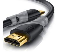 CSL-Computer - 8k HDMI Cable 2.1 5 m - 8K @ 60Hz 4K @ 120Hz with DSC - 48 Gbit/s - HDMI 2.1 2.0a 2.0b - 3D - High Speed Ethernet - HDTV - UHD II - Dynamic HDR-10+ - eARC - Variable Refresh Rate VRR