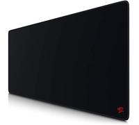 CSL-Computer Titanwolf - XXL Speed Gaming Mouse Mat Titanwolf Black 900 x 400 mm - XXL Mouse Mat - Table Mat Large Size - Improves Precision and Speed - Ultrasonic Black