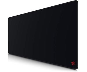 CSL-Computer Titanwolf - XXL Speed Gaming Mouse Mat Titanwolf Black 900 x 400 mm - XXL Mouse Mat - Table Mat Large Size - Improves Precision and Speed - Ultrasonic Black