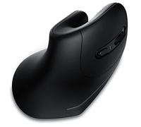 CSL Ergonomic wireless vertical mouse for right handed users, Bluetooth, 1000-2400 DPI, 8 buttons, against mouse arm/tennis elbow (RSI syndrome), compatible with PC, computer, laptop, Mac, black