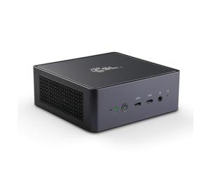 CSL VenomBox HS Mini PC, AMD Ryzen 7 8845 HS 8X 3800MHz, 1000GB M.2 SSD, 32GB DDR5-RAM, Radeon 780M Graphic, HDMI 2.1, USB 4.0, BT 5.3, WLAN