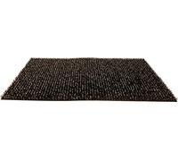 CSN Astro Turf Doormat | Entrance Door Mat | Doormat for Indoor and Outdoor Use | Polyethylene Brush Mat | Artificial Grass Weatherproof Mat | Anthracite/Silver/Brown/Green (Black, 40 x 60 cm)