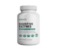 CSN Digestive Enzyme Supplements | Digestive Enzymes: 120 Capsules | Digestive Enzyme Nutritional Supplements | Vegan Digestive Enzymes | 60 Day Supply