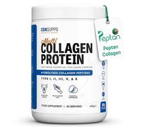 CSN Multi Collagen Protein Powder 400g | Premium Keto & Halal Certified PEPTAN® Peptides | 5 Types I, II, III, V & X | Grass-Fed Bovine, Wild Caught Fish, Egg Shell Membrane | Unflavoured | Non GMO
