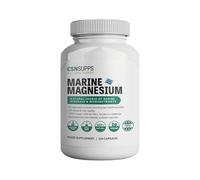 CSN Supps Marine Magnesium | 308mg Elemental Magnesium Per Capsule | Natural Seawater Extract | Supports Energy, Muscle Function, Stress & Sleep | 120 Vegan Capsules | 4 Month Supply | UK Made