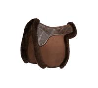 Acavallo Gel-Grip Showing Numnah Large Brown