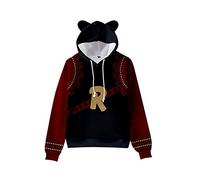 CSOCKS MHA Cat Ears Hoodie Cute Deku Todoroki Shoto Cosplay Hoodie Sweatshirt Pullover for Girls Women