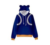 CSOCKS MHA Cat Ears Hoodie Cute Deku Todoroki Shoto Cosplay Hoodie Sweatshirt Pullover for Girls Women