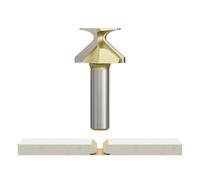 CSOOM 1/2" Shank R18 Arc Bending Router Bits， Woodworking Router Bits Arc Bending Integrated Knife Router Bits for Woodworking Milling Cutter Milling Cutter Sharp Sturdy