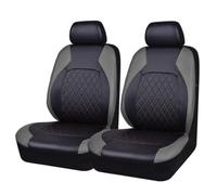 CSPYBGXOF 2 Pieces Leather Car Seat Covers for Nissan Rogue Sentra Serena Kicks Leaf Navara, Front Seat Protectors, Waterproof Breathable Quilted Automotive Interior Accessories,B