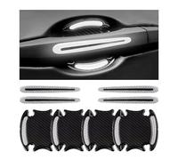 CSPYBGXOF Car Door Handle Protectors, for Nissan Terra Null Teana Murano March Bluebird Maxima Sylphy Anti-Scratches Door Side Handle Paint Guard Door Bowl Guard Protection Film Stickers Set,C