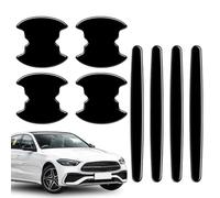 CSPYBGXOF Car Door Handle Protectors, for Renault Scenic III 2009 2010 2011 2012 2013 2014 2015 2016-2025 Anti-Scratches Door Side Handle Paint Guard Door Bowl Guard Protection Film Stickers Set