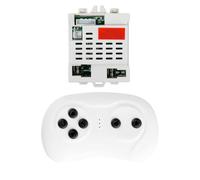 CSR-12T-2A 12V 2.4GHz Remote Control Receiver For Children's Electric Cars - ABS Housing, Soft Function For Standard 12V Ride-On Vehicles