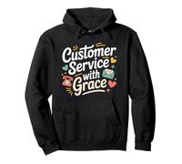 CSR Call Center Agent, Customer Service With Grace Pullover Hoodie