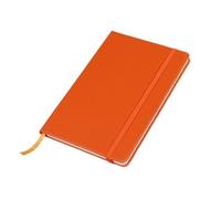 CSSHNL Leather Notebook Mini Notebook A6 Red Blue Small Notebooks To Give Away Sketchbook Diary Notepad Stationery Notepads(Orange)