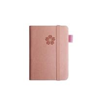 CSSHNL Leather Notebook Week Planner Notebook Daily Weekly Plan Journal A7 A6 Mini Portable Pocket Notepad Memo Diary(Color 03,A6)