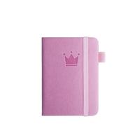 CSSHNL Leather Notebook Week Planner Notebook Daily Weekly Plan Journal A7 A6 Mini Portable Pocket Notepad Memo Diary(Color 04,A6)