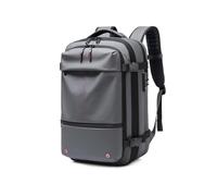 CSSHNL Mountaineering Backpack Men Travel Backpack Vacuum Compression 17 Inch Laptop Backpack Business Large Capacity Backpack(GRAY)