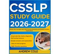 CSSLP STUDY GUIDE 2026-2027: Master Key Concepts With 1000 Practice Questio