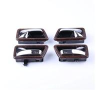 CSSPDM 4PCS / A Set Mahogany Chrome Car Inside Door Handle Handrails Accessories for VW for Santana 2000 Handle kit