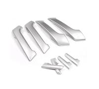 CSSPDM 8pcs Car Interior Door Handle Doors Bowl Pull Cover Trim for Land for Cruiser for Prado FJ150 150 2010-2019 Handle kit