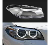 CSSPDM Car Headlight Headlamp Light Lampshade Glass Lens Case Shell Cover For 5 Series F18 F10 520i 523i 525i 535i 530i Daytime Running Lights(Right 1)