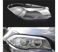 CSSPDM Car Headlight Headlamp Light Lampshade Glass Lens Case Shell Cover For 5 Series F18 F10 520i 523i 525i 535i 530i Daytime Running Lights(Right 2)