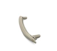 CSSPDM Car Interior Left Right Passenger Door Pull Handle with Outer Leather Cover Trim for X5 X6 F15 F16 14-18 Plastic Armrest(Oyster Right6)