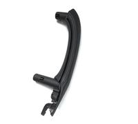 CSSPDM Car Left Right Interior Door Pull Handle Leather Cover Set Assembly Replacement for X3 X4 F25 F26 10-16 Plastic Armrest(Left Black7)