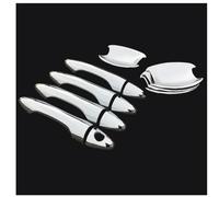 CSSPDM Car Trim Exterior Door Handles Bowl Cover Protection Sticker Accessories for Kia K2 2011 2012 2013 2014 2015 2016(Silver 3)