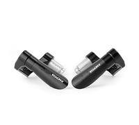 CSSPDM CNC Motorcycle Brake Levers Hand Guard Prot Motorcycle Accessories for CB150R CB 150R(Black)