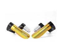 CSSPDM CNC Motorcycle Brake Levers Hand Guard Prot Motorcycle Accessories for CB150R CB 150R(Gold)