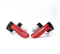 CSSPDM CNC Motorcycle Brake Levers Hand Guard Prot Motorcycle Accessories for CB150R CB 150R(Rosso)